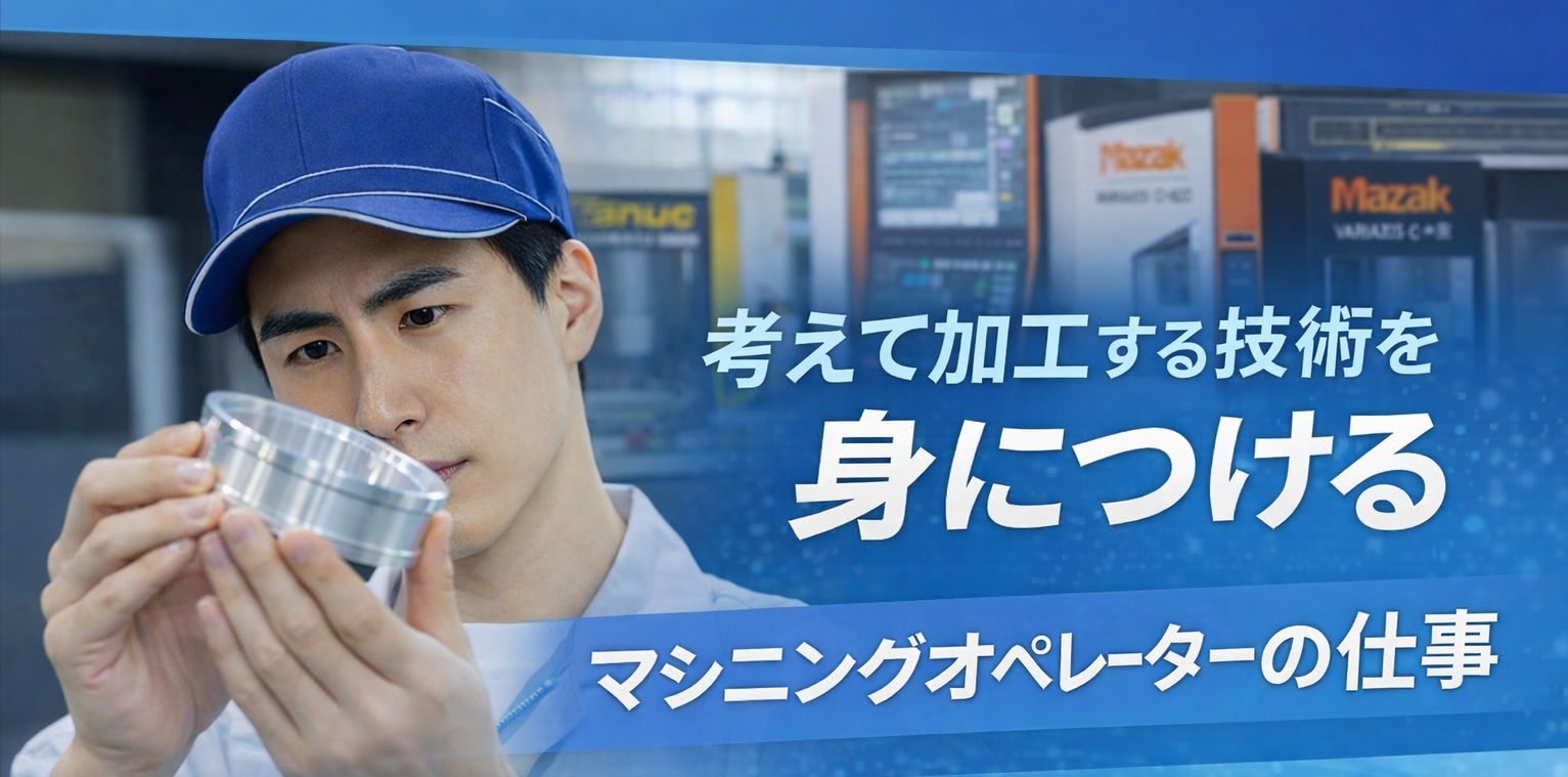 マシニングオペレーターの仕事